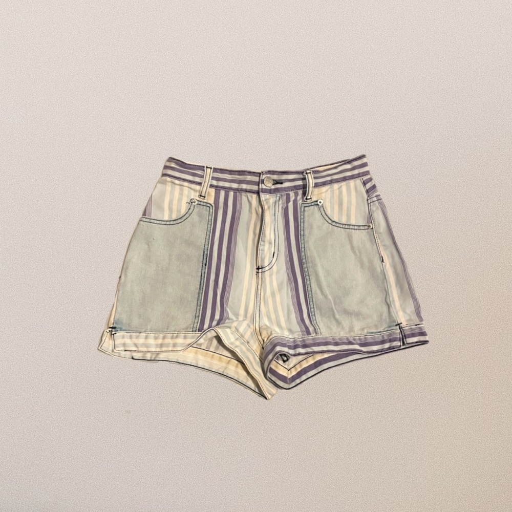 bdg urban outfitters striped shorts